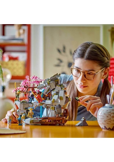 LEGO® NINJAGO Ejderha Taşı Tapınağı 71819 13+ Yaratıcı Oyuncak Yapım Seti - 1212 Parça