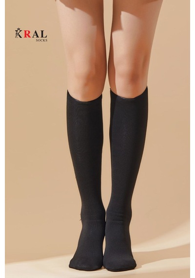 Kral Socks Çizme Çorabı Kışlık Havlu Termal Polar Cotton 4 Çift -15 C Isı Koruma Asorti