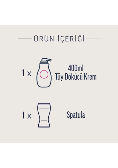 Veet Professional Tüm Ciltler için Tüy Dökücü Krem 400 ML