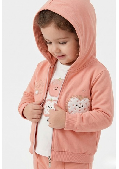 Toontoy Kids Toontoy Kız Çocuk 3'lü Eşofman Takımı Uzun Kollu Bisiklet Yaka Nakışlı T-shirt - Kapüşonlu Fermuarlı Hırka- Beli Paçası Lastikli Eşofman Altı 25040 Pudra Toontoy Kids Toontoy Kız Çocuk 3'lü Eşofman Takımı Uzun Kollu Bisiklet Yaka Nakışlı T-shirt - Kapüşonlu Fermuarlı Hırka- Beli Paçası Lastikli Eşofman Altı 25040 Pudra