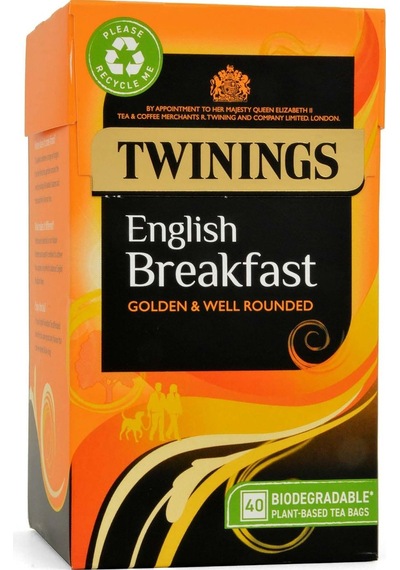 Twinings English Breakfast Bardak Poşet Çay 40'lı