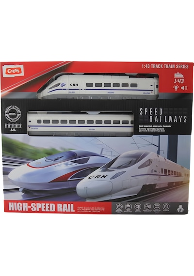 Ctoys 1:43 Hızlı Tren Seti 16 Parça