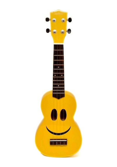 Moon Gu80Bsmıle Smile Desenli Ukulele