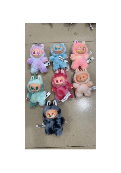 Oyuncak Peluş Bebek Ayıcık Anahtarlık Renk Seçimi Sürpriz Bej - 723240955 Bej