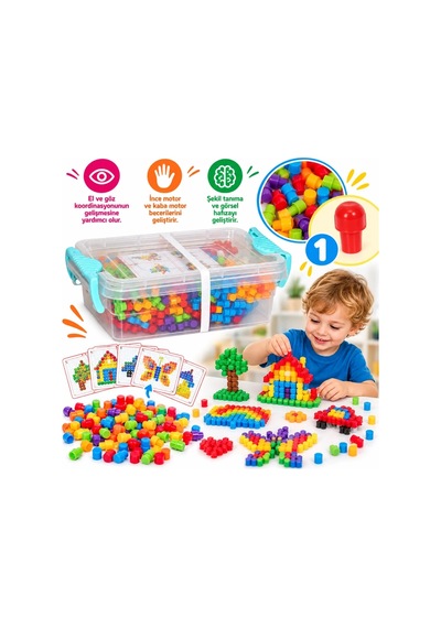 Ers 470 Mozaik Kutulu Puzzle Küçük 80pcs