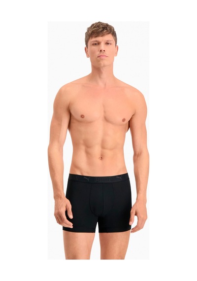 Puma Sport Mikrofiber Boxer Erkek 2Li Paket 935520 01 Siyah