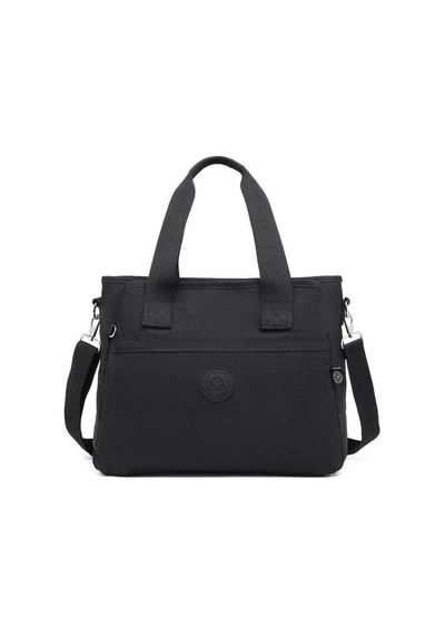 Smart Bags Omuz Askılı Kadın Çantası Krinkıl Kumaş 53310 Siyah