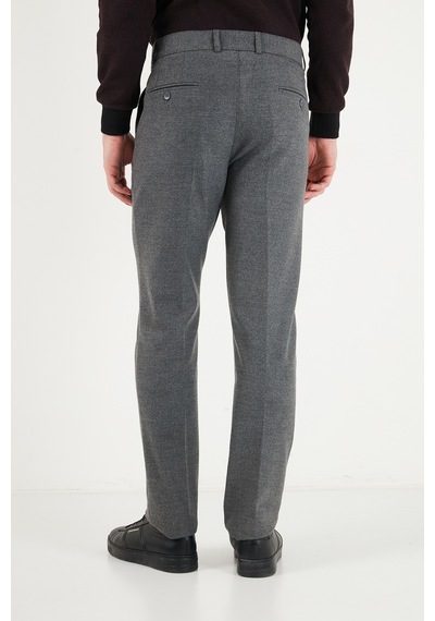 Buratti Normal Bel Regular Fit Düz Paça Pantolon Erkek Pantolon 6843703 Gri
