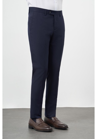 İmza Lacivert Düz Gabardin Esnek Yan Cep Slim Fit Classic Pantolon 1003245313 202 Lacivert İmza Lacivert Düz Gabardin Esnek Yan Cep Slim Fit Classic Pantolon 1003245313 202 Lacivert