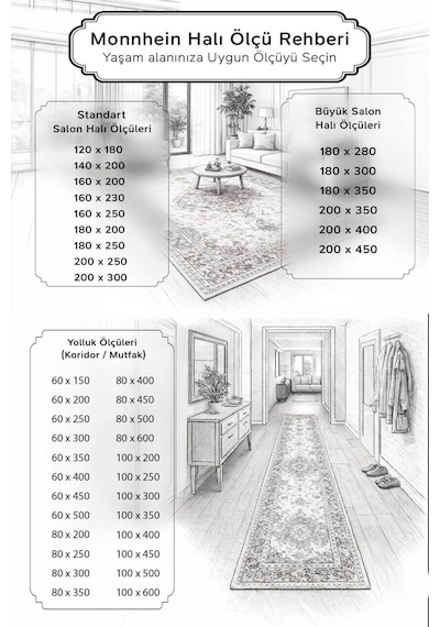 Kaymaz Taban Yıkanabilir Halı Mutfak, Salon, Yatak Odası İçin Modern Dijital Baskı Halı Slnhalı01 - 0001 Çok Renkli
