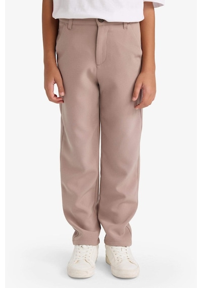 Defacto Erkek Çocuk Regular Fit Standart Paça Pantolon G3341a825cwbg73 Bej-bg73