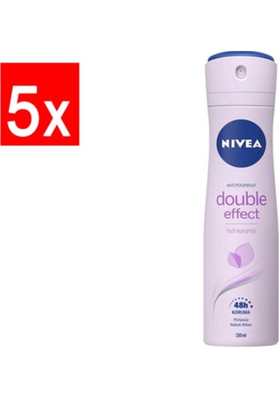 Double Effect Kadın Deodorant 150ml X5
