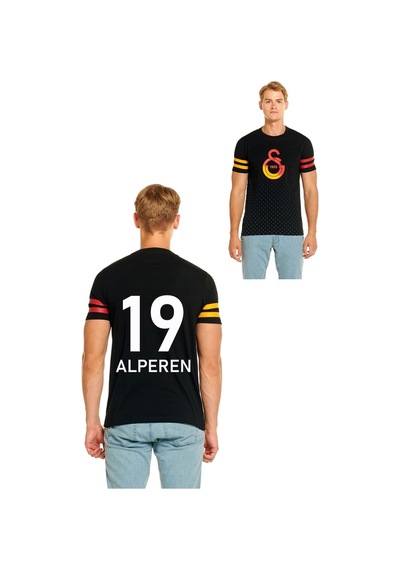 Galatasaray Logo Baskı Yetişkin T-shirt İsme Özel & Kutu 001