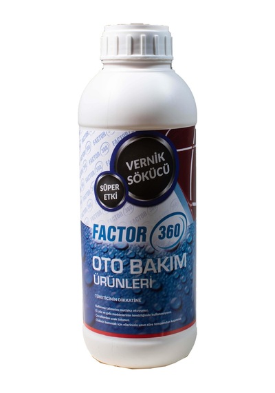Factor360 Vernik Sökücü 1 Litre