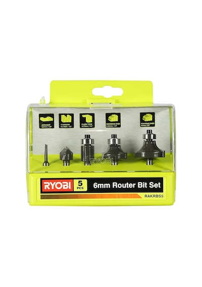 Ryobi RAKRBS5 5 Parça Freze Uç Seti  - T5132003828