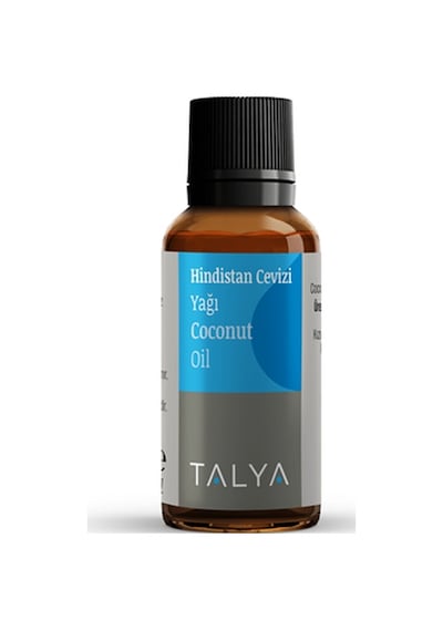 Talya Soğuk Sıkım %100 Saf ve Doğal Nemlendirici ve Besleyici  Hindistan Cevizi Yağı 20 ML