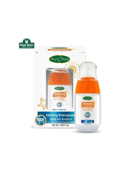 Phytoflora Güneş Kremi Spf 50+ - Leke Karşıtı Ve Yüksek Koruma 50 Ml