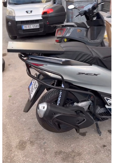 Honda Pcx Kızaklı Çanta Demiri 2021 -2024 Model Arası Uyumlu