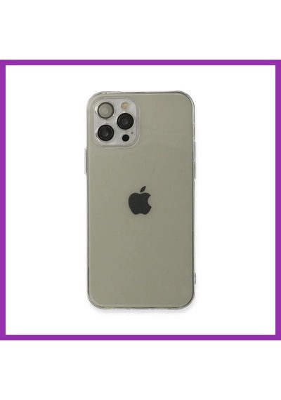Bezos İphone 12 Pro Max Uyumlu Kılıf Fly Lens Silikon - Şeffaf Bty