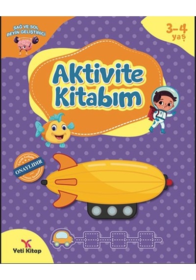 3-4 Yaş Aktivite Kitabı N11.26887