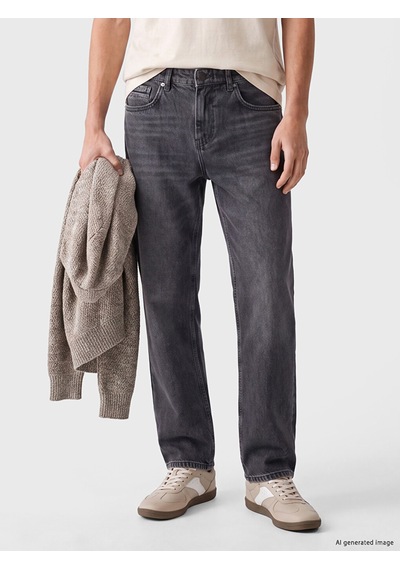 Lcw Jeans Gri 700 Straight Fit Erkek Jean Pantolon