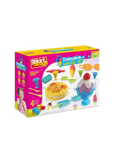Dondurma Ve Waffle Seti Hamur Kutusu - 200 Gr 3 Adet