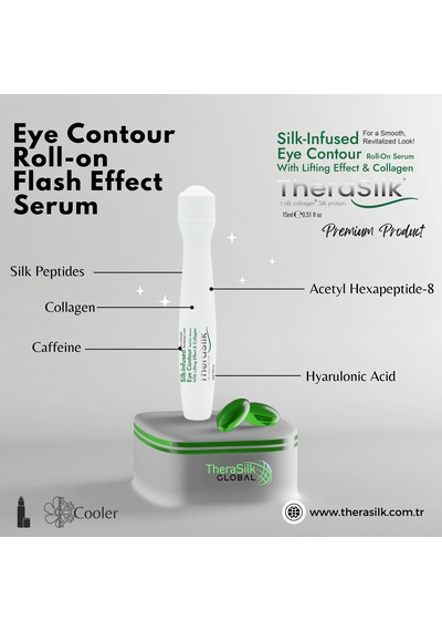 Therasilk Göz Çevresi İpek Proteinli Roll-on Serum With Lifting Effect & Collagen