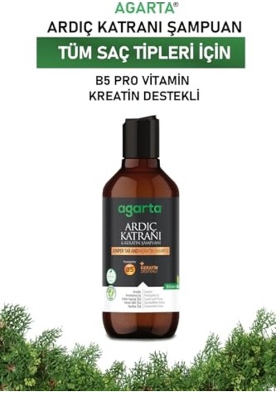 Ardıç Katranı Ve Keratin Şampuanı 400 Ml Diğer