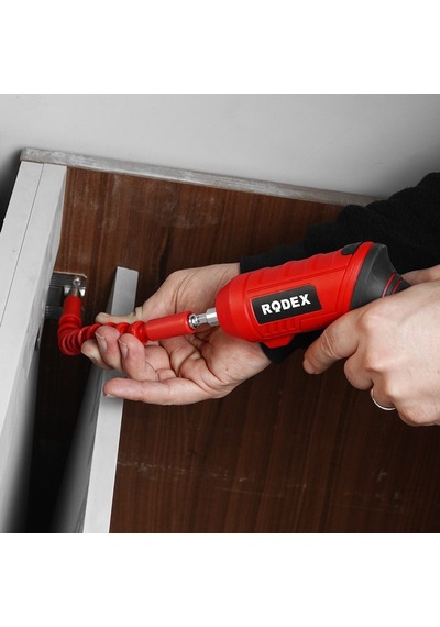 Rodex Rdx-3085 Tornavida 11 Adet Uç 2ın1 Kullanım Düz Şarjlı Tabanca Ulaşılması Zor Alanlar Aparatı