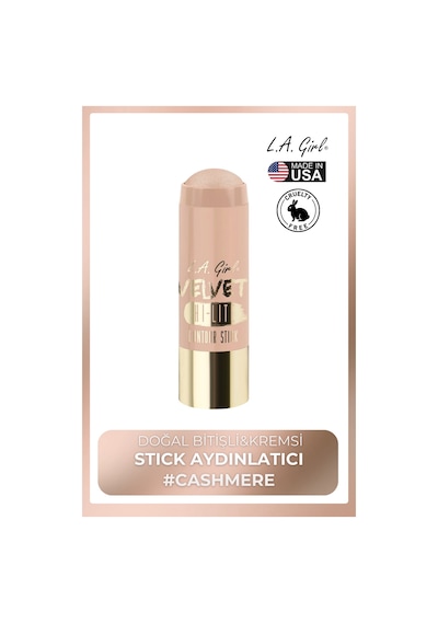 Velvet Contour Stick Doğal Bitişli&kremsi Stick Aydınlatıcı Cashmere - Gcs583 001 Moon Glow