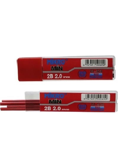 Mikro Min 2.00 Mm Uç Kırmızı 1 Paket 5'Li