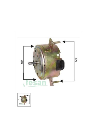 Klimalı Renault Clio Tek Motor Fan Motoru