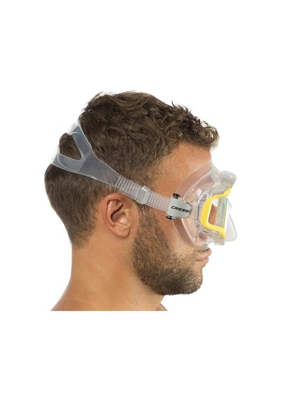 Parumarin Cressi Liberty Clear/Yellow Dalış Ve Yüzme Maskesi
