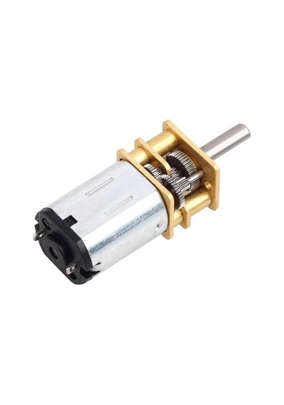 12V 1200 Rpm Redüktörlü Mikro Dc Motor N20 12Mm