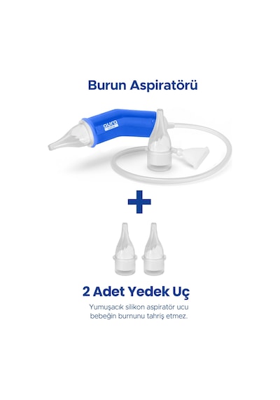 Bebek Burun Aspiratörü Ve 2 Adet Yedek Uç