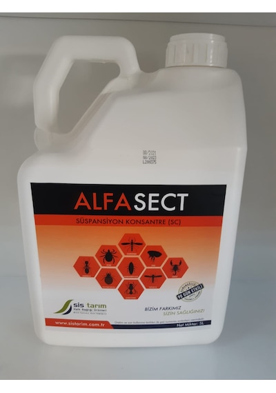 Sis Tarım Alfa Sect Sc Haşere 5 L