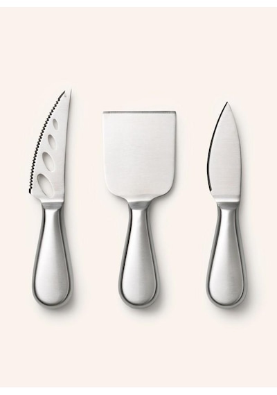 Zhlhome Inox Peynir Bıçağı Seti Tereyağı Bıçağı Kahvaltı Seti Profesyonel Tasarım Gümüş