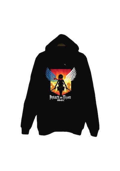 Attack on Titan Kapüşonlu Sweatshirt