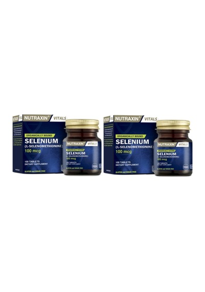 Selenıum 100 Mcg 100 Tablet-selenıum Takviyesi 2 Adet