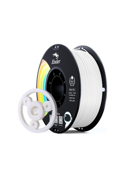 Ender Pla Plus 1.75 Mm 1 Kg Beyaz Filament Çok Renkli