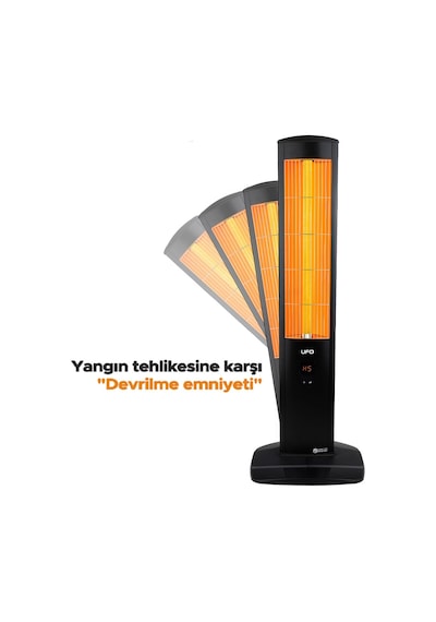 UFO Micatronic 2300 W UK Kule Tipi Isıtıcı