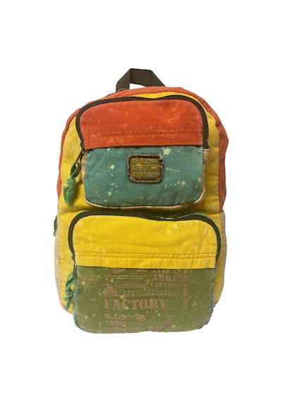 Old Cotton Cargo Kaliteli Tek Bölmeli Vintage Disayn Günlük Sırt Gezi Okul Seyahat Çantası Jannie Bag 27 Cm X 40 Cm Turkuaz