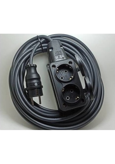 Bemis 2 li Kauçuklu Priz 3x1.5mm Uzatma 2 Met.