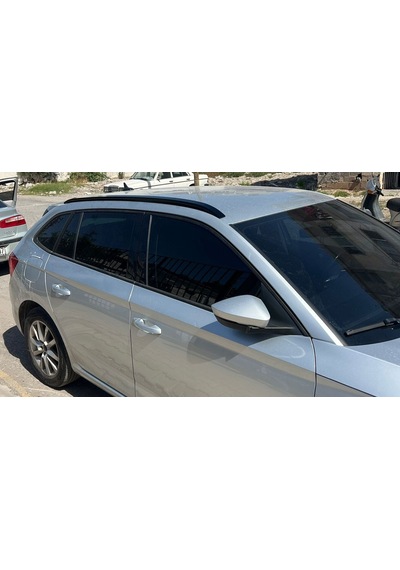 Skoda Scala 2019 Sonrası Tavan Çıtası Parlak Siyah