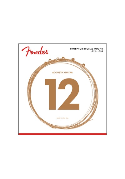 Fender 60L Phosphor Bronze Takım Tel Akustik Gitar Teli 012-053