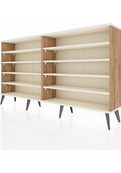 Arges Konsol 8 Raflı 176x30x99 Çam-aytaşı Çam-aytaşı Arges Konsol 8 Raflı 176x30x99 Çam-aytaşı Çam-aytaşı