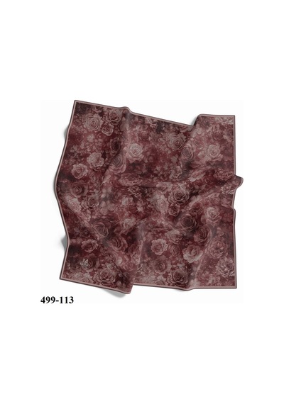 Mono Scarf Mono Dijital Organik Soft Eşarp 499-113 Çok Renkli