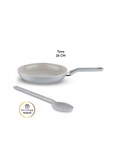 Swiss Cyrstal Rs Tava Gri 26 Cm