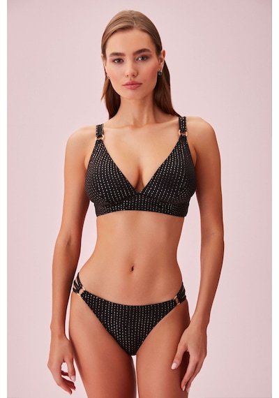 Suwen Line Lurex Üç Şeritli Detaylı Bikini Alt Sb254051312d1312 Çizgili Simli Suwen Line Lurex Üç Şeritli Detaylı Bikini Alt Sb254051312d1312 Çizgili Simli