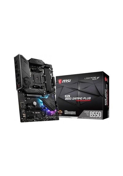 Msı Mpg B550 Gamıng Plus Ddr4 Hdmı Dp Pcıe 16x V4.0 Am4 Atx-210192